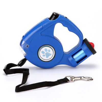 Beli Pet Leash Lampu senter LED Desain yang bisa ditarik balik Sampah Universal Pembersih kantong kotoran pembuatan online