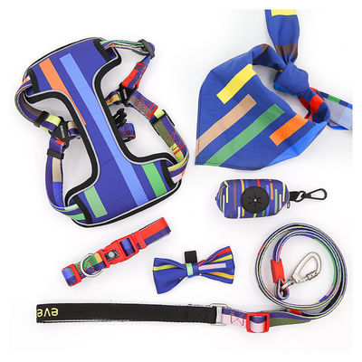 Beli Reflective Dog Harness Mencocokkan Leash S-XL Cat Harness Dan Leash Set pembuatan online