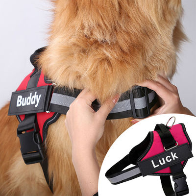 Beli XS-XXL Nylon Pet Harness Dog Chest Harness Tanpa Tarik High Visibility Dog Harness pembuatan online