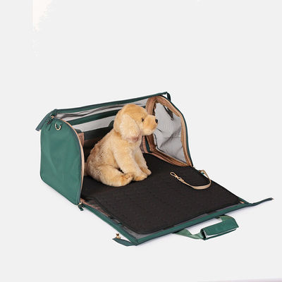 Beli Pet Travel Carrier Bag Nylon Portable Luxury Pet Dog Carrier Pengudaraan Luar pembuatan online
