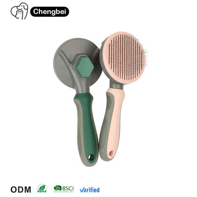 Beli Penghilang Rambut Hewan Portable Sikat Bersih Sendiri Sikat Slicker Rambut Berpakaian Ulang pembuatan online