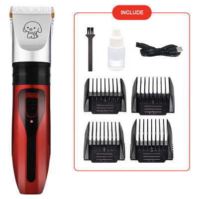Beli 1500mA Baterai Hewan Peliharaan Trimmer Rambut Cordless Clipper Anjing Uap Keramik Isi Ulang pembuatan online