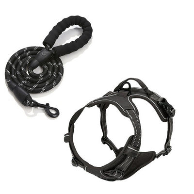 Beli tahan air Oxford Harness reflektif Leash Bandana Outdoor Safety Custom Dog Adventure Kit pembuatan online