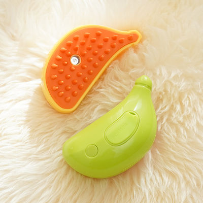 Beli Pet Grooming Steamer Brush Anjing Kucing Penghilang Rambut Brush Rechargeable Portable Steam Spray pembuatan online