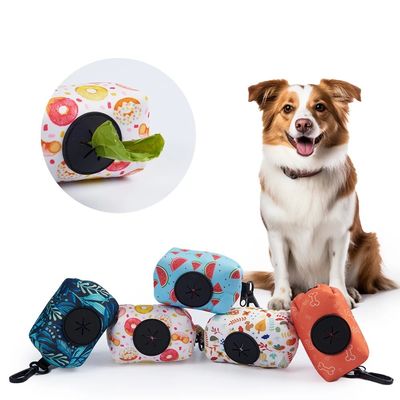 Beli Dispenser kantong kotoran anjing Neoprene Water-repellent Portable Pet Waste Bag Carrier pembuatan online