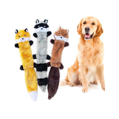 Beli Molar Tak Terhancur Plum Squeaky Dog Toys Brown Puppy Chew Toys pembuatan online