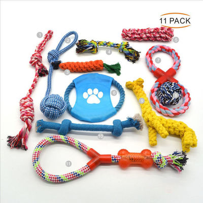 Beli OEM ODM Katun Mainan Tali Anjing yang Tidak Bisa Dirusak Untuk Pengunyah Agresif pembuatan online