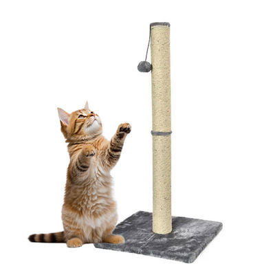 Beli Cat Scratcher Ball Sisal Cat Climbing Tree Cat Scratch Post with Room Space Selection Support ramah lingkungan pembuatan online