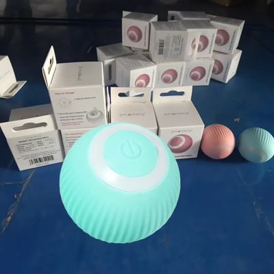 Beli Cat Toy Pet Otomatis Smart Listrik Elektronik Interaktif Bola Indoor Toys ABS pembuatan online