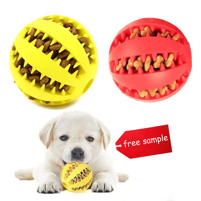 Beli Red Rubber Interactive Pet Ball Pet Chew Toys 6cm 7cm Bola Anjing yang Tidak Bisa Dipatahkan pembuatan online