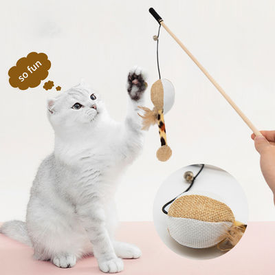 Beli Cat Teaser Stick Cat Toys Juguetes para Gatos Pet Toys Products for Your Feline Friend Gambar Termasuk pembuatan online