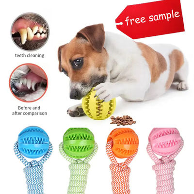 Beli High Durable Karet Dog Chew Ball Pet Toy untuk Permainan dan Olahraga Produsen pembuatan online
