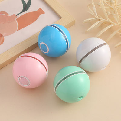 Beli Pet Cat Toy BallBlue USB Smart LED Light Rechargeable Interactive Roller Otomatis pembuatan online