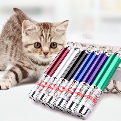 Beli Laser Kucing Mainan Interaktif Baterai Dioperasikan Laser Pointer Mainan Hewan Kecil pembuatan online