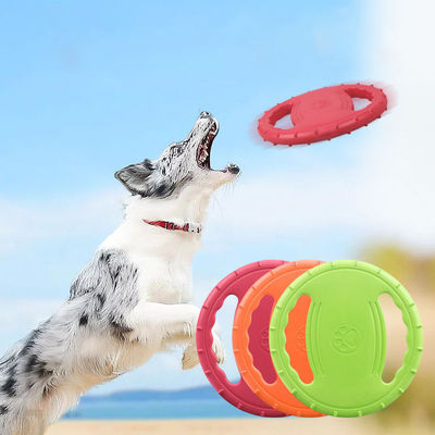 Beli Anjing Terbang Main Mainan Fungsi Outdoor EVA Anjing Terbang Disc Mainan Latihan tahan lama pembuatan online