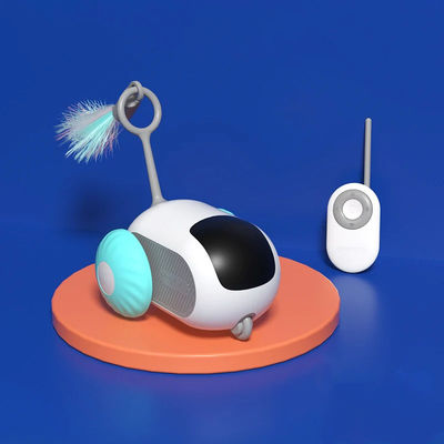 Beli Electric Cat Toy Remote Control Smart Automatic Rolling Dual Mode dengan ABS Silikon pembuatan online