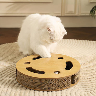 Indoor Interactive Cat Scratching Board Round Cat Scratch Board OEM