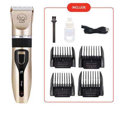 110V-240V Clipper Perawatan Anjing tanpa kabel Low Noise Clipper Perawatan Kucing