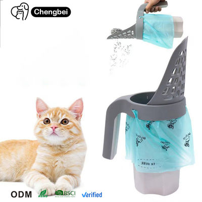 PC Integrated Shovel Cat Litter Sustainable Integrated Cat Litter Scoop