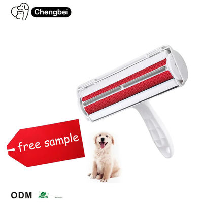 Custom Logo Portable Mini Self Cleaning Dog Cat Reusable Lint Pet Hair Remover Roller dengan bahan berkelanjutan