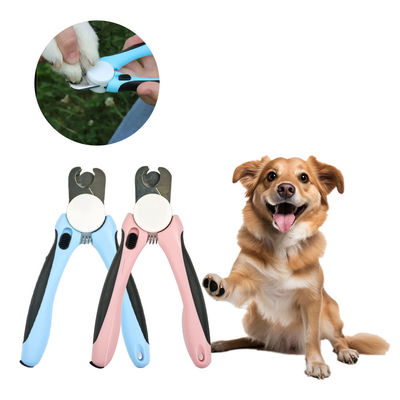 Pink Blue Cat Claw Trimmer Portable Professional Cat Nail Clippers