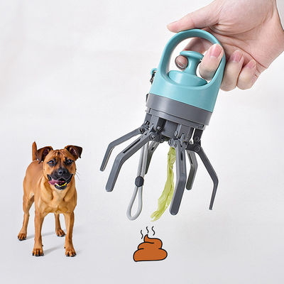 OEM ODM Dog Pooper Scooper Pembersih Kotoran Anjing Biru Plastik Berkelanjutan