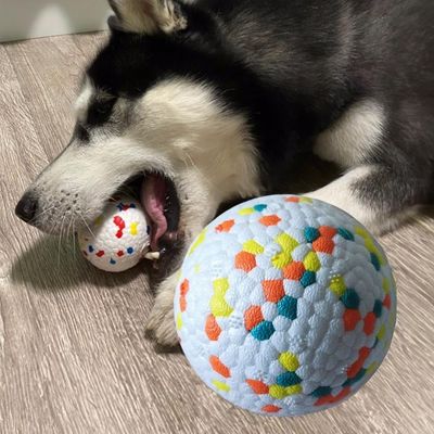 Dog Chew Toy ETPU Solid Ball Interactive untuk mainan dan aksesori hewan peliharaan