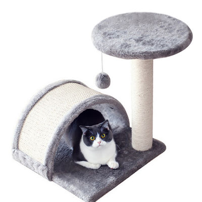 Rumah Kucing Berkelanjutan Dan Scratcher ODM Kain Kucing Scratch Pole