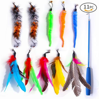 Pet Toy Multi-Color Interactive Pet Toy untuk Kucing Indoor 2023 Juguetes Para Gatos