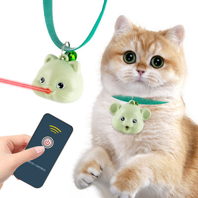 LED Lampu Kulit Kucing Mainan Hewan Kecil Remote Controller Mainan Interaktif