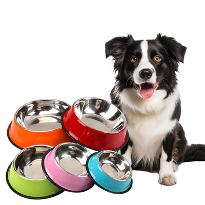 Stainless Steel Pet Bowl Tidak berlaku Sumber Daya tahan lama Kuat untuk teman berbulu Anda