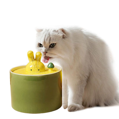 Dispenser air mangkuk anjing minum bulat otomatis pet air mancur kucing dan anjing semua ukuran