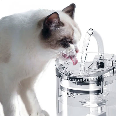 Dispenser air hewan peliharaan Otomatis Anjing Minum Plastik Air Mancur Kucing Air Mancur Faucet