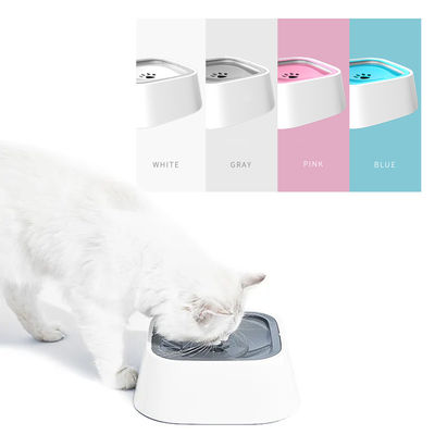 Hair Bowl Floating Water Dog Cat Bowl Plastic Splash-proof Wet Mouth untuk Hewan Peliharaan Lainnya